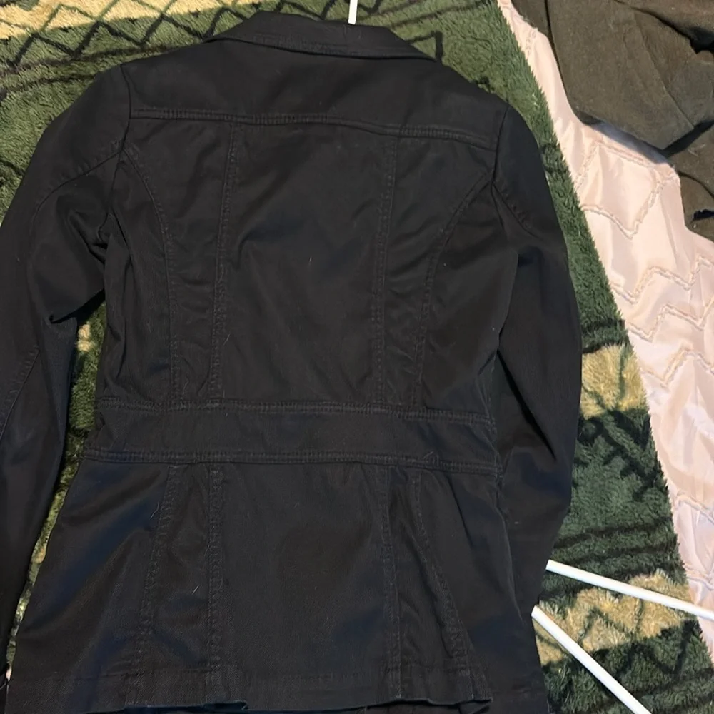 🌸HOST PICK 🌸Divided Black Denim Double Breasted Jacket. - Picture 6 of 12